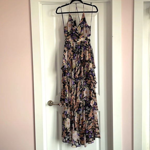 Astr | Dresses | Rosana Floral Tiered Ruffle Maxi Dress From Astr The Label  | Poshmark